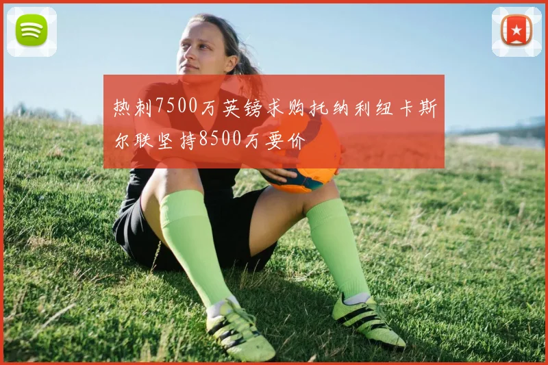 热刺7500万英镑求购托纳利纽卡斯尔联坚持8500万要价